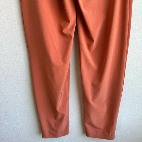 ATHLETA Brooklyn Heights Pants Size 6 Small Orange Haze Slim Stretch Tech - Picture 6 of 9